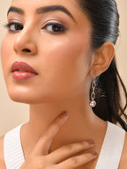 Luna Link Drop Earrings