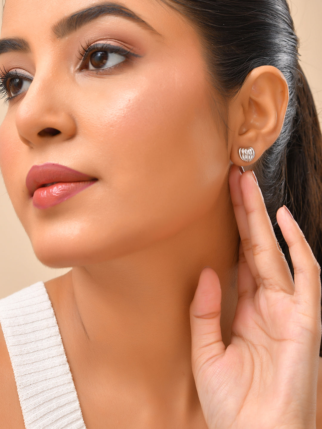 Aurora Dome Earrings