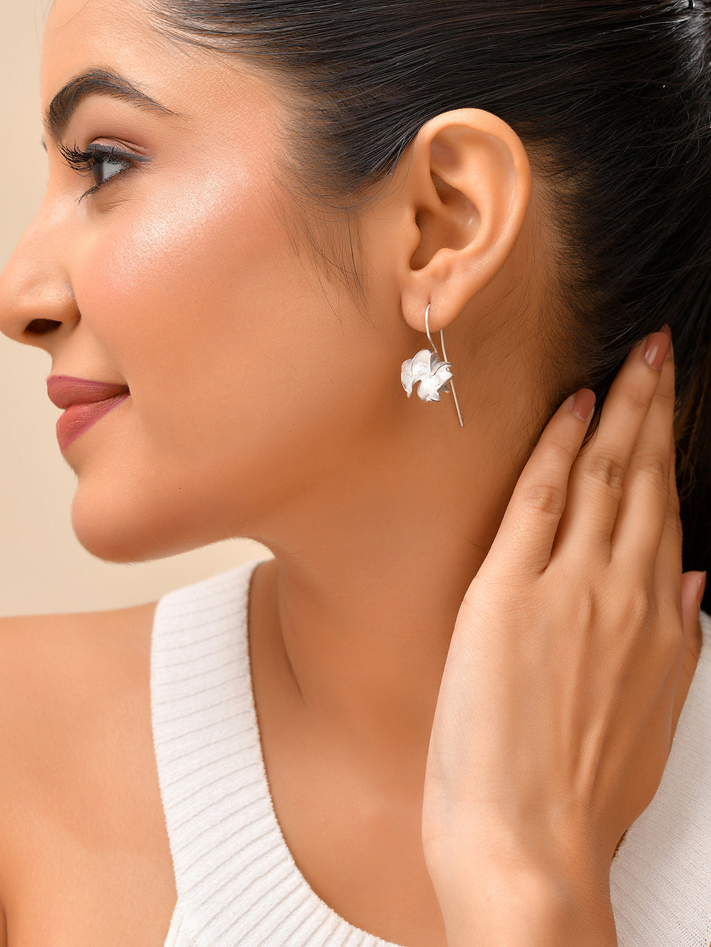 Flora Petal Drop Earrings