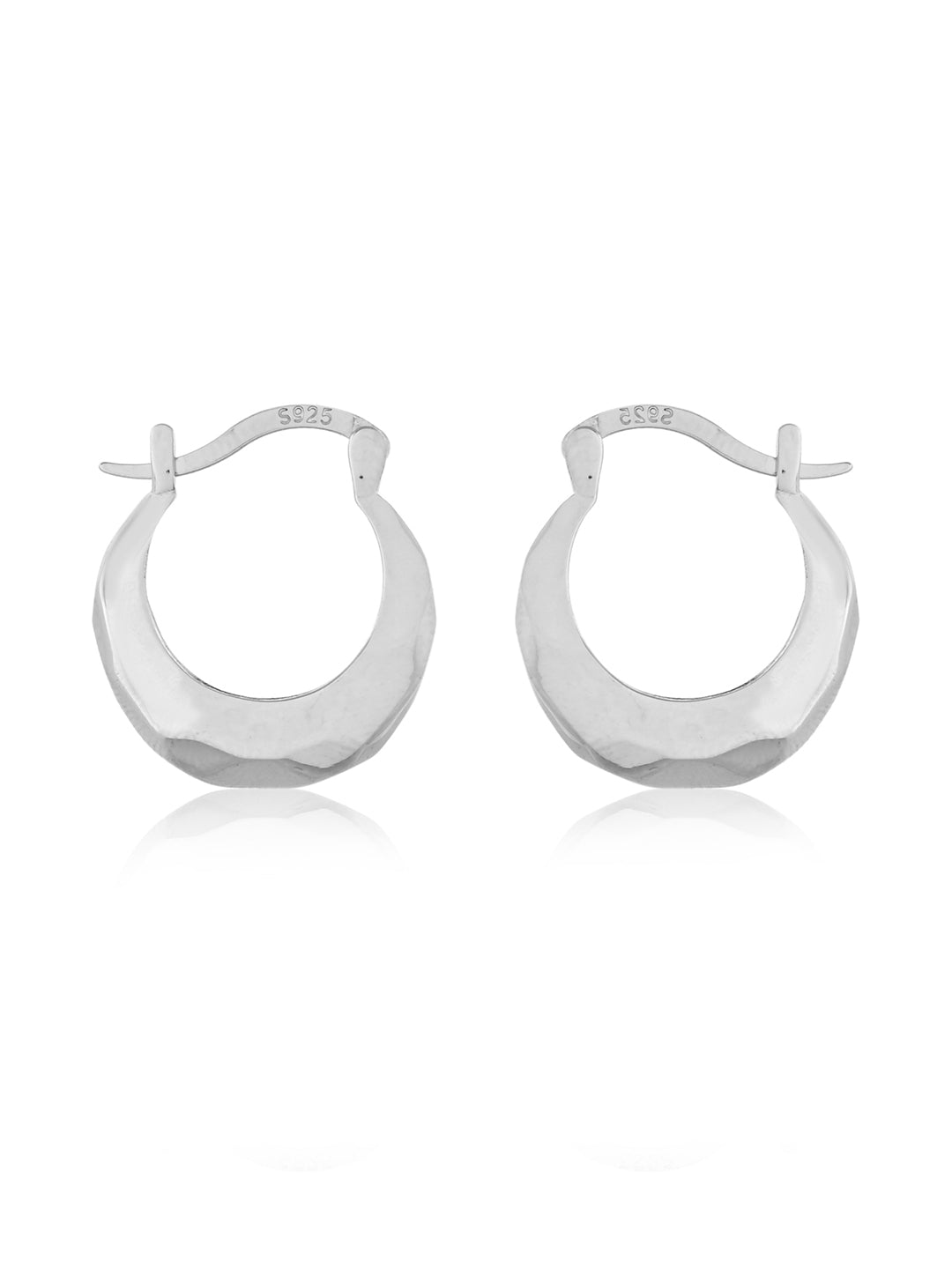 Luna Wave Hoop Earrings