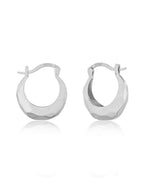 Luna Wave Hoop Earrings