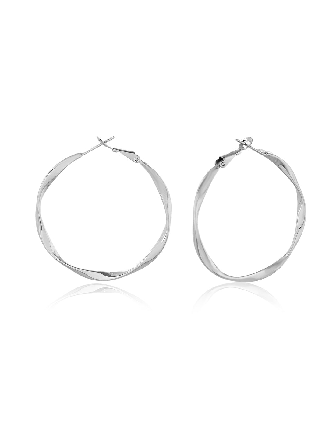 Twilight Twist Hoop Earrings