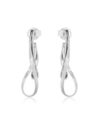 Eterna Twist Hoop Earrings