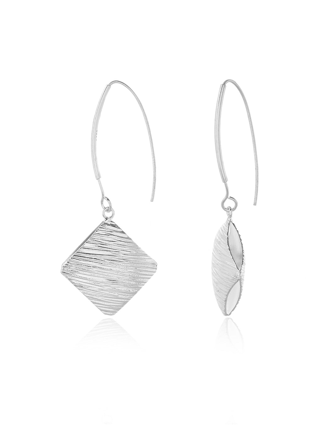 Solara Geo Drop Earrings