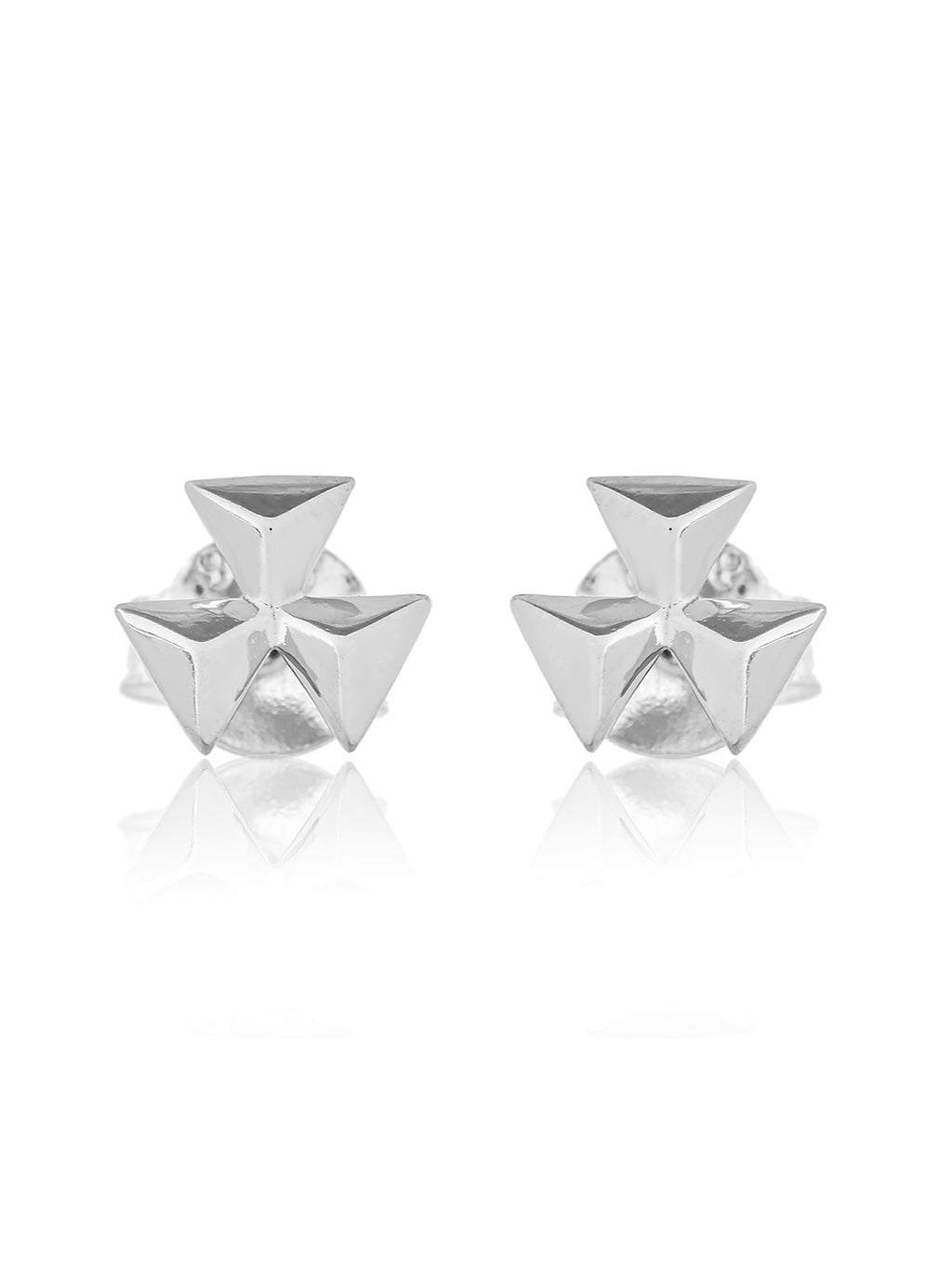 Origami Star Earrings