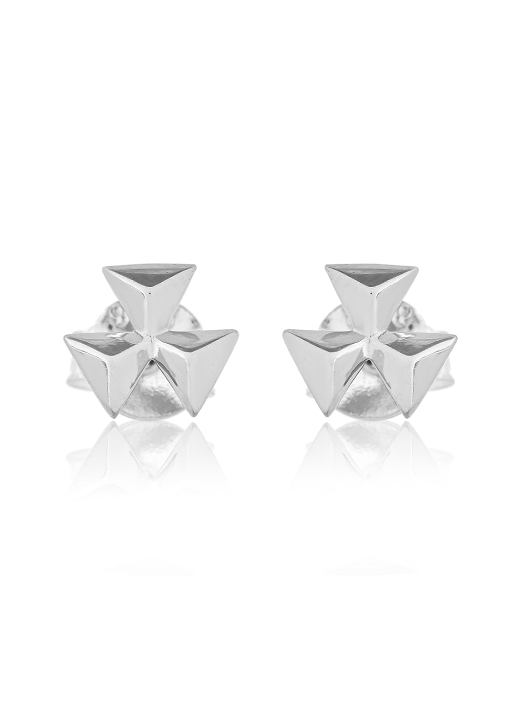 Origami Star Earrings