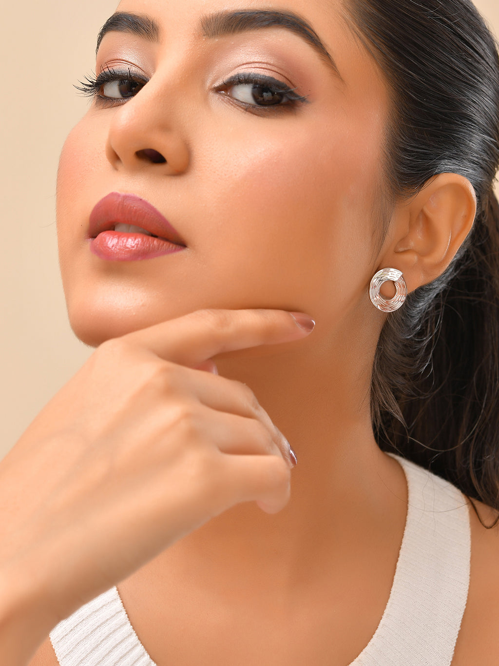 Eclipse Spiral Earrings