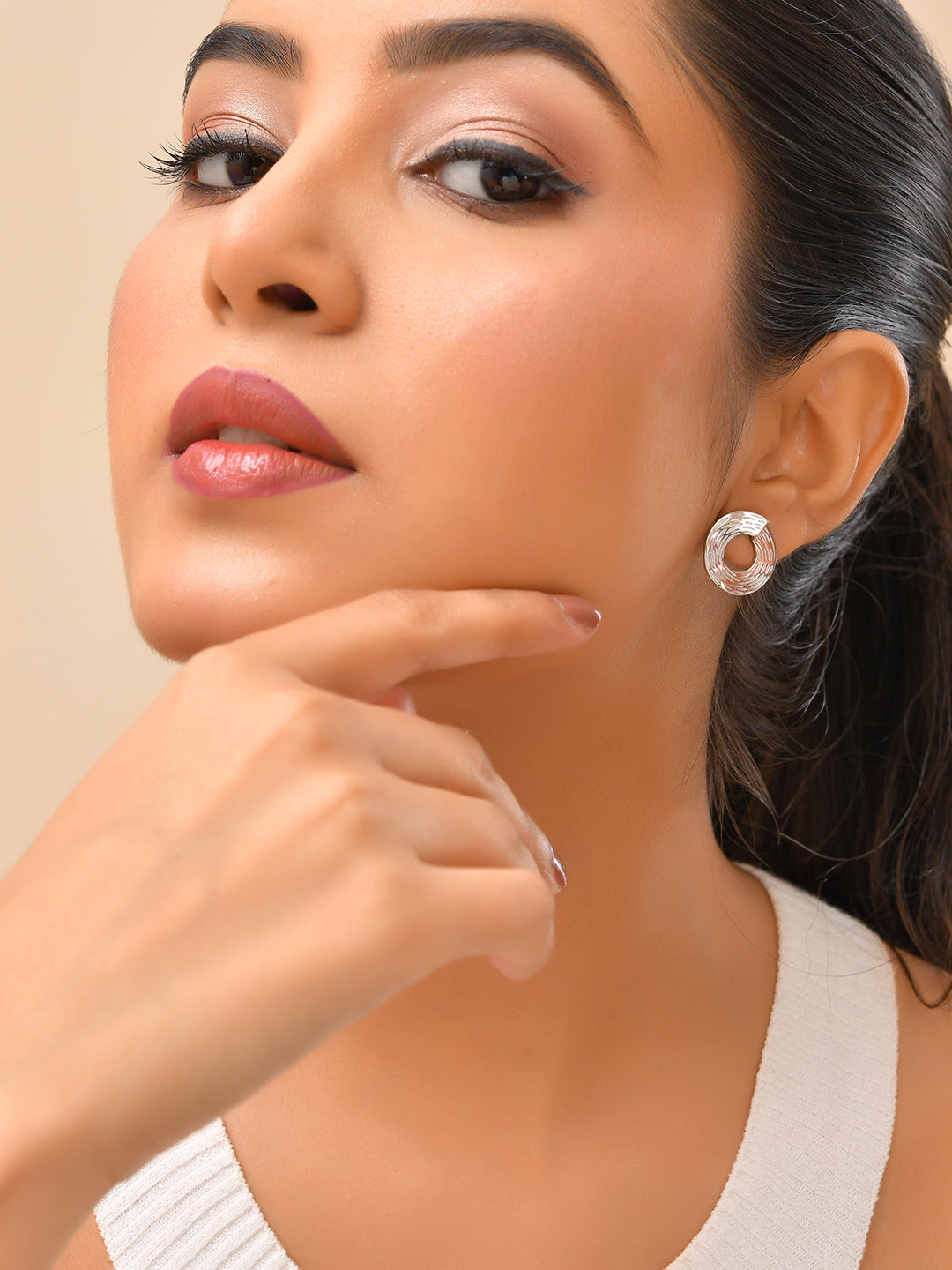 Eclipse Spiral Earrings