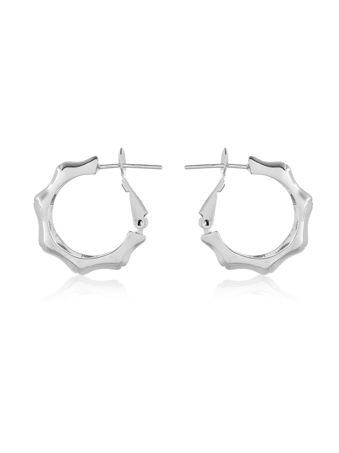 Aurora Wave Hoop Earrings