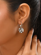 Luna Disc Drop Earrings