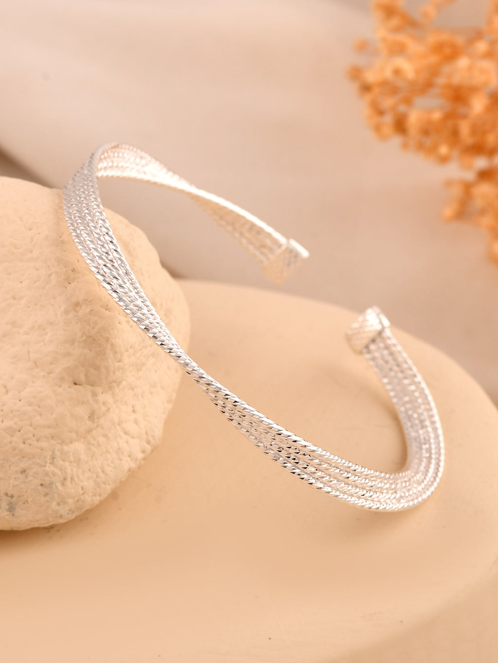 Aurora Twist Bangle