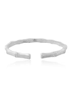 Bamboo Silver Cuff