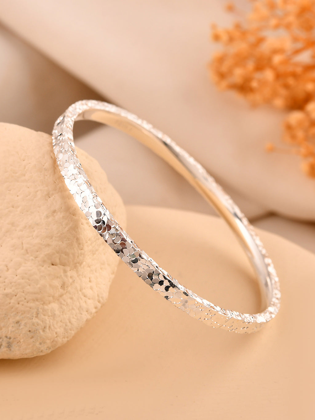 Stellar Silver Bangle