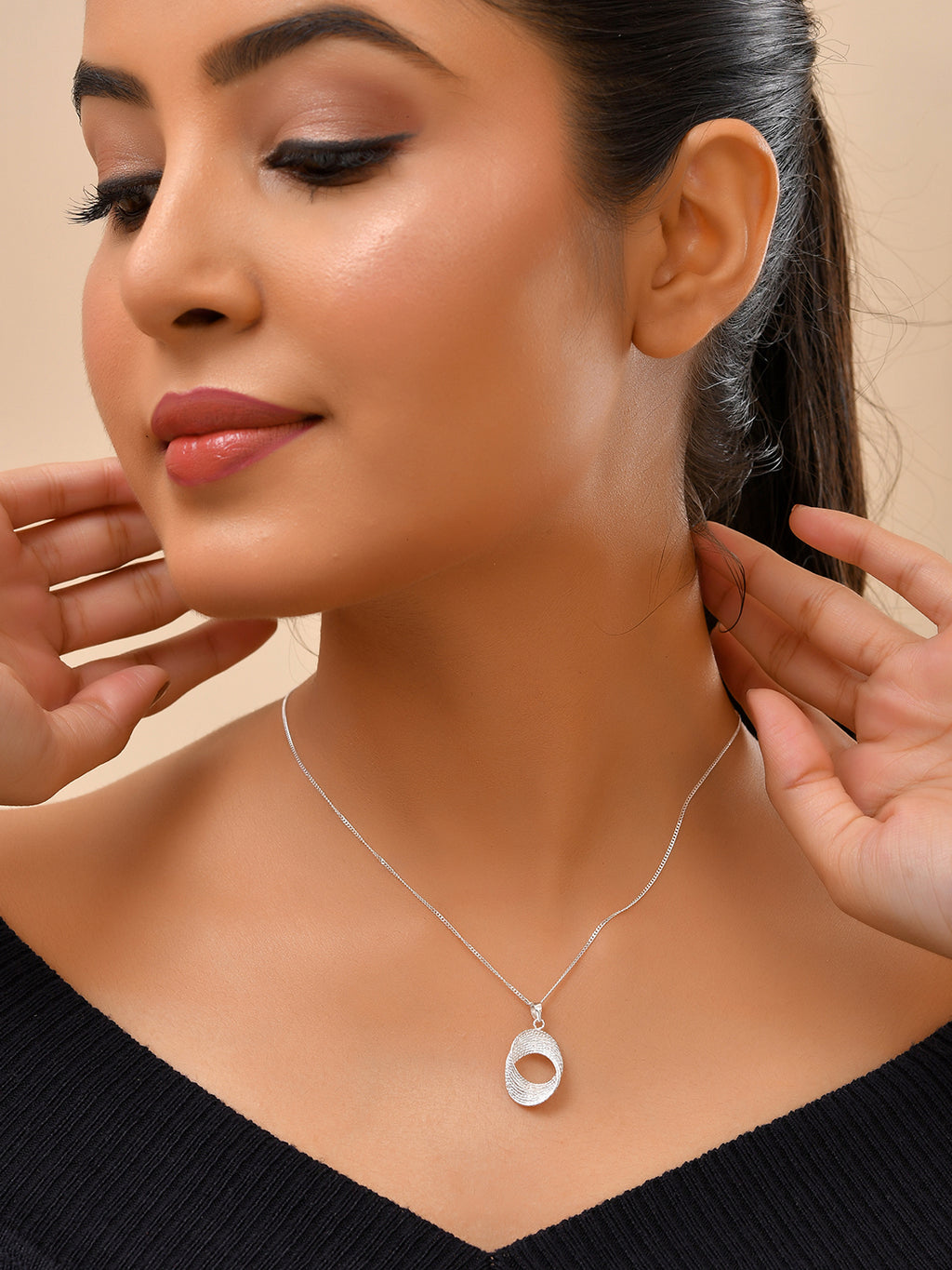 Lunara Spiral Necklace