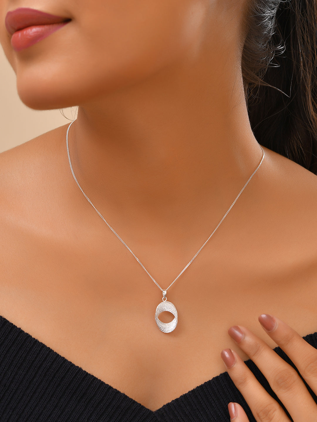 Lunara Spiral Necklace