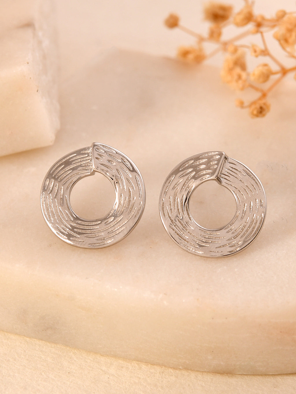 Eclipse Spiral Earrings