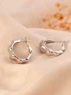 Aurora Wave Hoop Earrings