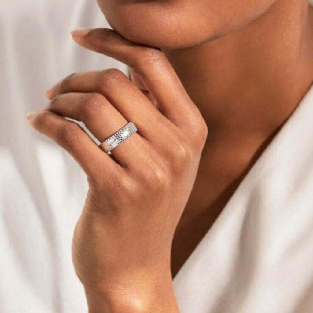 Lyric Textured Ring